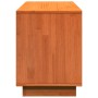 Mueble zapatero madera maciza de pino marrón cera 110x34x45 cm von , Schuhregale und Schuhorganisatoren - Ref: Foro24-847123,...
