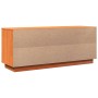 Mueble zapatero madera maciza de pino marrón cera 110x34x45 cm von , Schuhregale und Schuhorganisatoren - Ref: Foro24-847123,...