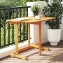Mesa de balcón plegable madera maciza de acacia 90x60x72 cm by , Garden tables - Ref: Foro24-364897, Price: 102,47 €, Discoun...