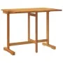 Mesa de balcón plegable madera maciza de acacia 90x60x72 cm by , Garden tables - Ref: Foro24-364897, Price: 102,47 €, Discoun...