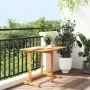 Mesa de balcón plegable madera maciza de acacia 90x60x72 cm by , Garden tables - Ref: Foro24-364897, Price: 102,47 €, Discoun...