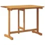 Mesa de balcón plegable madera maciza de acacia 90x60x72 cm by , Garden tables - Ref: Foro24-364897, Price: 102,47 €, Discoun...