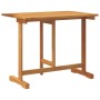 Mesa de balcón plegable madera maciza de acacia 90x60x72 cm by , Garden tables - Ref: Foro24-364897, Price: 105,43 €, Discoun...