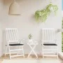 Gartensesselkissen 2 Stück aus schwarzem Oxford-Stoff 50x50x3 cm von , Kissen für Stühle und Sofas - Ref: Foro24-47603, Preis...