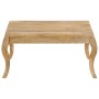 Mesa de centro de madera de mango maciza 80x80x40 cm de , Mesas de centro - Ref: Foro24-247111, Precio: 196,60 €, Descuento: %