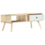 Mesa de centro de madera maciza de mango 90x50x40 cm de , Mesas de centro - Ref: Foro24-286482, Precio: 129,39 €, Descuento: %