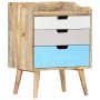 Mesita de noche de madera maciza de mango 47x35x63 cm de , Mesitas de noche - Ref: Foro24-286480, Precio: 74,08 €, Descuento: %