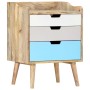 Mesita de noche de madera maciza de mango 47x35x63 cm de , Mesitas de noche - Ref: Foro24-286480, Precio: 74,08 €, Descuento: %