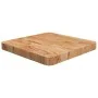 Tablero de mesa cuadrada madera roble marrón claro 40x40x4 cm by , Table tops - Ref: Foro24-343057, Price: 54,14 €, Discount: %