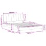 Bettgestell mit Kopfteil aus hellgrauem Samt 140x190cm von , Betten und Lattenroste - Ref: Foro24-3207843, Preis: 201,08 €, R...