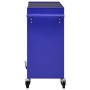 Werkzeugwagen mit 4 blauen Stahlschubladen von vidaXL, Lastenstapler - Ref: Foro24-147188, Preis: 220,78 €, Rabatt: %