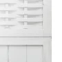 Biombo separador de 3 paneles madera maciza Paulownia blanco by , Room dividers - Ref: Foro24-358717, Price: 83,02 €, Discoun...