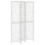 Biombo separador de 3 paneles madera maciza Paulownia blanco by , Room dividers - Ref: Foro24-358734, Price: 86,96 €, Discoun...