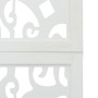 Biombo separador de 5 paneles madera maciza Paulownia blanco by , Room dividers - Ref: Foro24-358741, Price: 130,86 €, Discou...