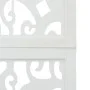 Biombo separador de 5 paneles madera maciza Paulownia blanco by , Room dividers - Ref: Foro24-358741, Price: 128,42 €, Discou...
