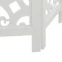 Biombo separador de 5 paneles madera maciza Paulownia blanco by , Room dividers - Ref: Foro24-358741, Price: 128,42 €, Discou...