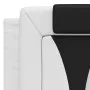 Bed with white and black synthetic leather mattress 140x200 cm by , Beds and slatted bases - Ref: Foro24-3208802, Price: 425,...