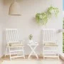 Gartenstuhlkissen 2 Stück aus beiger Oxford-Baumwolle 40x40x7 cm von , Kissen für Stühle und Sofas - Ref: Foro24-361459, Prei...