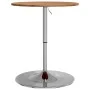 Mesa alta de madera maciza roble marrón claro Ø60x89,5 cm by , Kitchen and dining tables - Ref: Foro24-3270627, Price: 96,04 ...