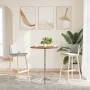 Mesa alta de madera maciza roble marrón claro Ø60x89,5 cm by , Kitchen and dining tables - Ref: Foro24-3270627, Price: 96,04 ...