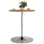Mesa alta de madera maciza roble marrón claro Ø60x89,5 cm by , Kitchen and dining tables - Ref: Foro24-3270627, Price: 96,04 ...