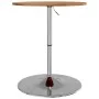 Mesa alta de madera maciza roble marrón claro Ø60x89,5 cm by , Kitchen and dining tables - Ref: Foro24-3270627, Price: 96,04 ...