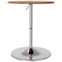 Hoher Tisch aus massiver Eiche in hellem Braun Ø60x89,5 cm von , Küchen- und Esstische - Ref: Foro24-3270627, Preis: 98,91 €,...