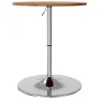 Mesa alta de madera maciza roble marrón claro Ø60x89,5 cm by , Kitchen and dining tables - Ref: Foro24-3270627, Price: 96,04 ...