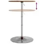 Mesa alta de madera maciza roble marrón claro Ø60x89,5 cm by , Kitchen and dining tables - Ref: Foro24-3270627, Price: 96,04 ...