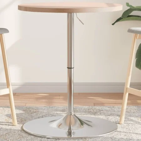 Mesa alta de madera maciza roble Ø60x90,5 cm de , Mesas de cocina y de comedor - Ref: Foro24-3270631, Precio: 107,96 €, Descu...
