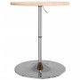 Mesa alta de madera maciza roble Ø60x90,5 cm by , Kitchen and dining tables - Ref: Foro24-3270631, Price: 110,67 €, Discount: %