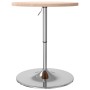 Mesa alta de madera maciza roble Ø60x90,5 cm by , Kitchen and dining tables - Ref: Foro24-3270631, Price: 110,67 €, Discount: %