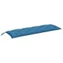 Kissen für Gartenbank, Stoff in meliertem Blau, 150x50x7 cm. von , Kissen für Stühle und Sofas - Ref: Foro24-4002557, Preis: ...