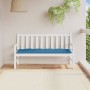 Cojín para banco de jardín tela azul melange 150x50x7 cm by , Cushions for chairs and sofas - Ref: Foro24-4002557, Price: 32,...