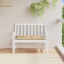Cojín para banco de jardín tela beige melange 100x50x7 cm by , Cushions for chairs and sofas - Ref: Foro24-4002534, Price: 27...