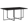 Set de comedor jardín 11 pzas con cojines ratán sintético negro by , Garden sets - Ref: Foro24-3278094, Price: 471,97 €, Disc...
