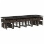 Gartenmöbel-Set, 17-teilig, mit braunen Kissen aus synthetischem Rattan. von , Gartensets - Ref: Foro24-3278132, Preis: 909,1...