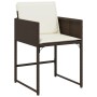 Set de muebles jardín 17 pzas y cojines ratán sintético marrón by , Garden sets - Ref: Foro24-3278132, Price: 909,13 €, Disco...