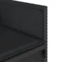 Set comedor de jardín con cojines 15 pzas ratán sintético negro by , Garden sets - Ref: Foro24-3277938, Price: 932,62 €, Disc...