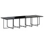 Set de muebles jardín 17 pzas con cojines ratán sintético negro by , Garden sets - Ref: Foro24-3277950, Price: 983,97 €, Disc...