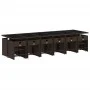 Set de muebles jardín 17 pzas y cojines ratán sintético marrón by , Garden sets - Ref: Foro24-3277952, Price: 945,34 €, Disco...