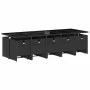 Set comedor de jardín con cojines 15 pzas ratán sintético negro by , Garden sets - Ref: Foro24-3277758, Price: 918,08 €, Disc...