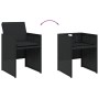 Set de muebles jardín 17 pzas con cojines ratán sintético negro by , Garden sets - Ref: Foro24-3277770, Price: 1,00 €, Discou...