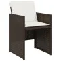Set de muebles jardín 17 pzas y cojines ratán sintético marrón von , Gartensets - Ref: Foro24-3277772, Preis: 1,00 €, Rabatt: %