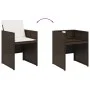 Set de muebles jardín 17 pzas y cojines ratán sintético marrón von , Gartensets - Ref: Foro24-3277772, Preis: 1,00 €, Rabatt: %