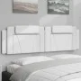 Gepolstertes Kopfteil aus weißem Kunstleder, 180 cm. von , Kopf- und Fußteile - Ref: Foro24-374805, Preis: 69,73 €, Rabatt: %