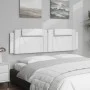 Gepolstertes Kopfteil aus weißem Kunstleder, 180 cm. von , Kopf- und Fußteile - Ref: Foro24-374805, Preis: 69,73 €, Rabatt: %