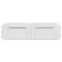Padded white synthetic leather headboard 180 cm by , Headboards and footboards - Ref: Foro24-374805, Price: 70,03 €, Discount: %