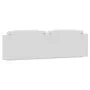 Cabecero de cama acolchado cuero sintético blanco 180 cm de , Cabeceros y pies de cama - Ref: Foro24-374805, Precio: 70,03 €,...