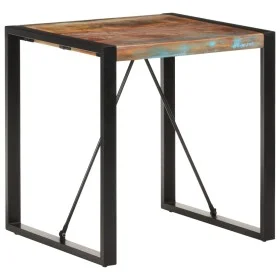 Recycled solid wood dining table 70x70x75 cm by vidaXL, Kitchen and dining tables - Ref: Foro24-321597, Price: 184,94 €, Disc...